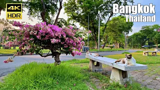 Relaxing Walk in Lumpini Park - Bangkok, Thailand 2023 [4K HDR]