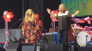 Robert Plant & Alison Krauss - "Rock and Roll" at Outlaw Music Festival in Somerset, WI 06-23-2023