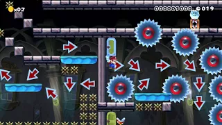 こわーい屋敷のスピードラン: Beating Super Mario Maker's HARDEST Levels?