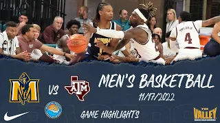 Murray State vs Texas A&M Men's Basketball Highlights | 11-17-2022