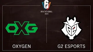 OXG vs G2 @Map2 | Playoff | Six Invitational 2023 | 18 February 2023