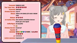 Vtuber sings a Filipino song