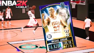 I Pulled GOAT Diamond Michael Jordan! NBA 2K MOBILE GOAT Pack Opening
