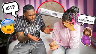 TELLING MY UNCLE REAFE THAT I'M PREGNANT *PRANK* (MUST WATCH) 🤣