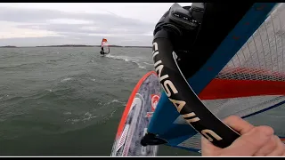 Windsurf - Slalom during Storm Caria Ep 01