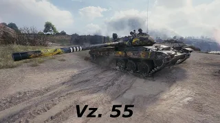 World of Tanks 7 Kills 11k damage Vz. 55 - My battle My rules