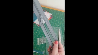 Continuous zipper tutorial