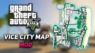 How to install GTA Vice City Map in GTA 5 with Traffic