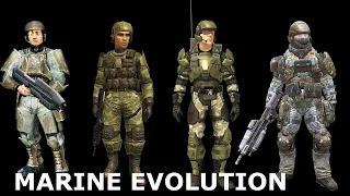 The Evolution of Halo - The Marines