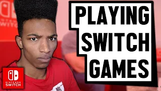 Let's (FINALLY) play a few Switch Games! (RANDOM ESHOP STUFF)
