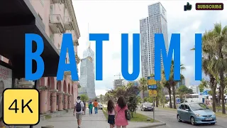 Walk in Batumi, Georgia, 4k