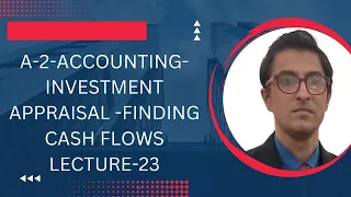 A-2-Accounting -  Investment appraisal -Lecture-23