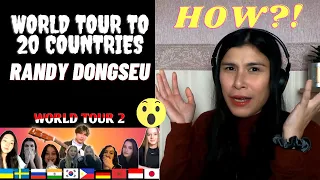 RANDY DONGSEU WORLD TOUR 2 l World Tour to 20 Countries l OME TV l REAKSI l REACTION l PART 1