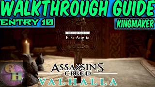 ASSASSIN'S CREED VALHALLA WALKTHROUGH GUIDE - KINGMAKER - THE MEASURE OF A NORSEMAN