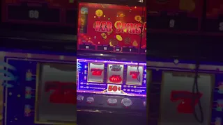 Testing a 25 cent slot