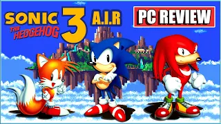 Sonic 3 A.I.R - ANGEL ISLAND REVISITED - PC Review - 1080P