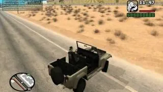 MTA San Andreas: Modified Vehicle Handling