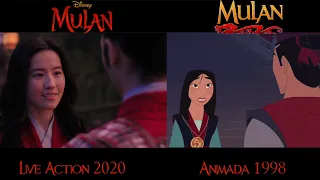 Mulan 2020 vs Mulan 1998 Comparación