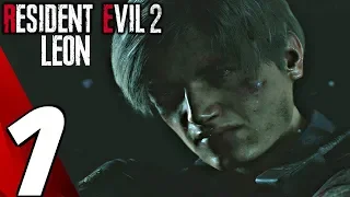 Resident Evil 2 Remake - Leon Walkthrough Part 1 - Leon Story (Full Game) Hardcore Mode