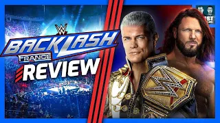 WWE Backlash 2024 Review: Cody Rhodes vs. AJ Styles