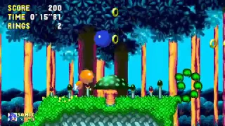 Mushroom Hill Top Zone Act 1 - Sonic 3 AIR Mod
