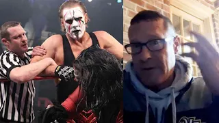 Brian Hebner on Reffing the Sting vs Impaired Jeff Hardy Match