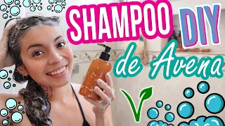 SHAMPOO DE AVENA - DIY - VEGANO CERO BASURA - Mixi