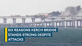 Why Putin's $3bn Kerch Bridge is still standing