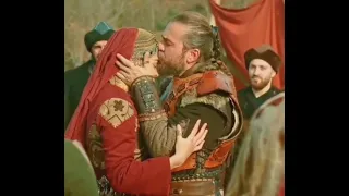 Dirilis Ertugrul season 3 | best moment | ertugrul and halime best hug ever | ertugrul & halime hug