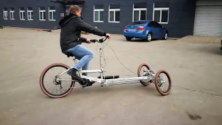 Tilting Cargo Trike Test - Ebike4Delivery