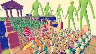 Zombies invade Desert City And Army Soldier Defense Mission - Totally Accurate Battle Simulator