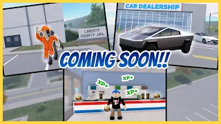 Top 10 Features Coming To ERLC Soon!! | Liberty County Roblox Roleplay