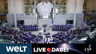 HEAVY METAL FÜR UKRAINE: Bundestag zu Waffenlieferungen und Stromkosten | WELT Live dabei