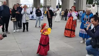 Малышка ТАНЦУЕТ Народный Танец. ВДНХ.