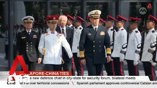 China's new defence chief in Singapore for security forum, bilateral meetings