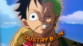 [4K]  One Piece - Collab With @xzyroox 「AMV/Edit」(Industry Baby)