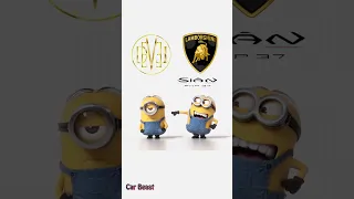 Lamborghini sian vs devel sixteen minion style funny#status #tiktok #funny #trending #foryou #asmr