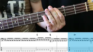 Bon Jovi - Runaway (Bass cover with tabs)