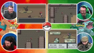 Pokemon 1st Ever Randomizer 4 Way Race #2 Fire Red / Leaf Green