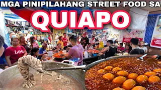 STREET FOOD MANILA | QUIAPO STREET FOOD | MGA TRENDING NA PAGKAIN SA QUIAPO! | QUIAPO FOOD HUNT