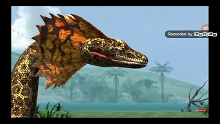 Dinosaurus Battle Special Smilodon Vs Titanoboa