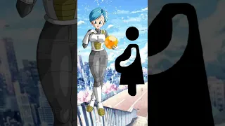 fusion dragon ball characters in pregnant mode #anime #dbs #shorts