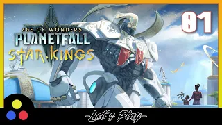 Age of Wonders: Planetfall - Star Kings | Oathbound - Let's play | Episode 1 [Hard & Large]