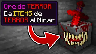 Minecraft pero PUEDO MINAR TERROR