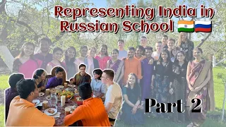 Representing India and Bollywood in Russian school Concert 🇮🇳🇷🇺PART-II |Orel University|Russia|