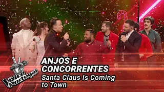 Anjos and competitors - "Santa Claus Is Coming to Town" | Christmas Special Show 2022 | TheVoicePT