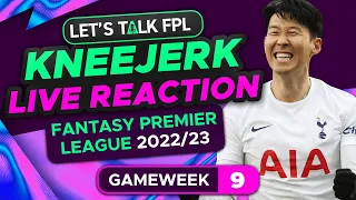 FPL KNEEJERK GAMEWEEK 9 | LIVE REACTION Q&A | Fantasy Premier League Tips 2022/23