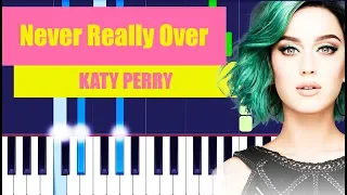 Katy Perry - Never Really Over (Piano Tutorial) By MUSICHELP