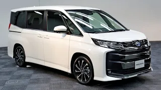 New 2022 Toyota Voxy/Noah Hybrid Compact Family Minivan Facelift
