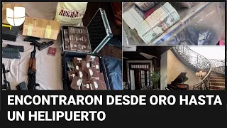 Los lujos y extravagancias que encontraron en la casa allanada del jefe ruso del grupo Wagner